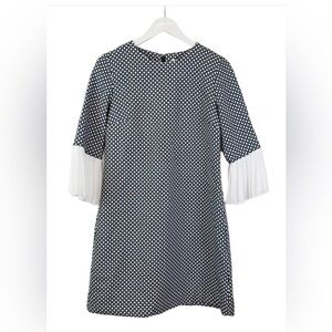 New York & Company Diamond Pattern Shift Dress Size Small